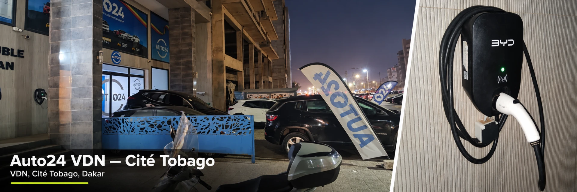 Borne de recharge Auto24 VDN — Cité Teylium