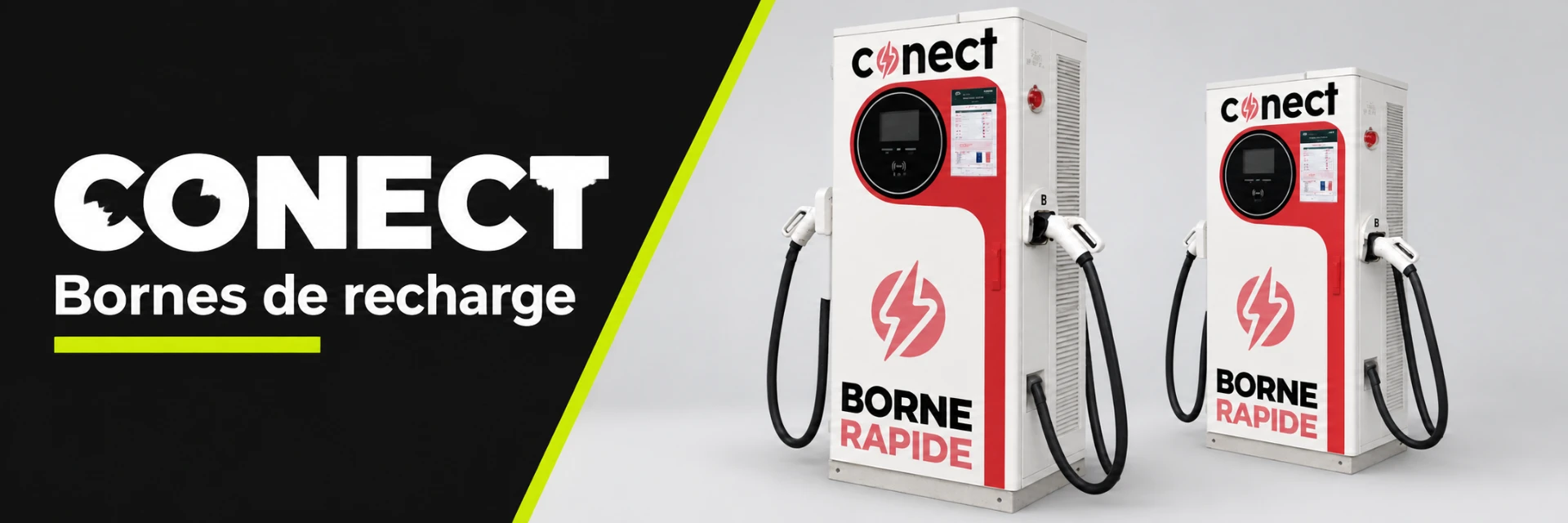 Borne de recharge Station Conect — Sacré-Cœur