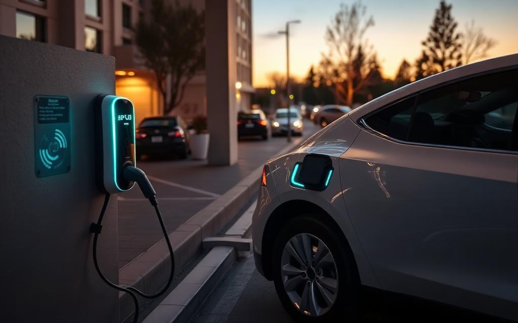 Borne de recharge CICES — Centre international du commerce extérieur